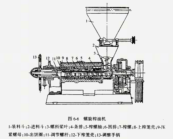 螺旋榨油機是怎樣壓榨作物的？